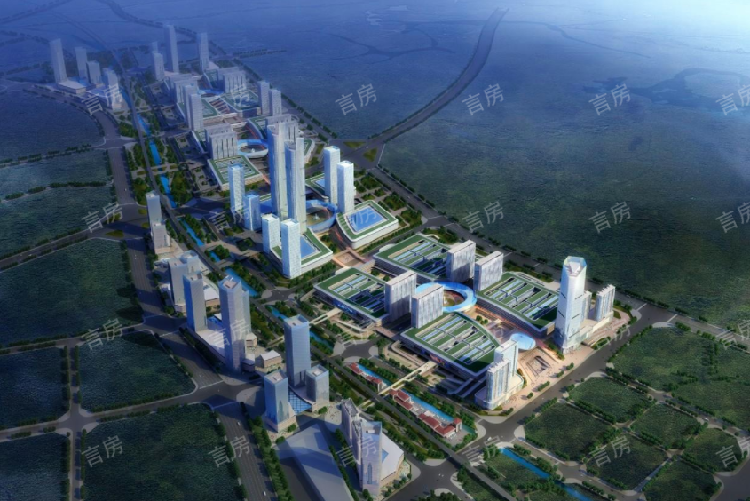 中国（中部）岳塘国际商贸城效果图
