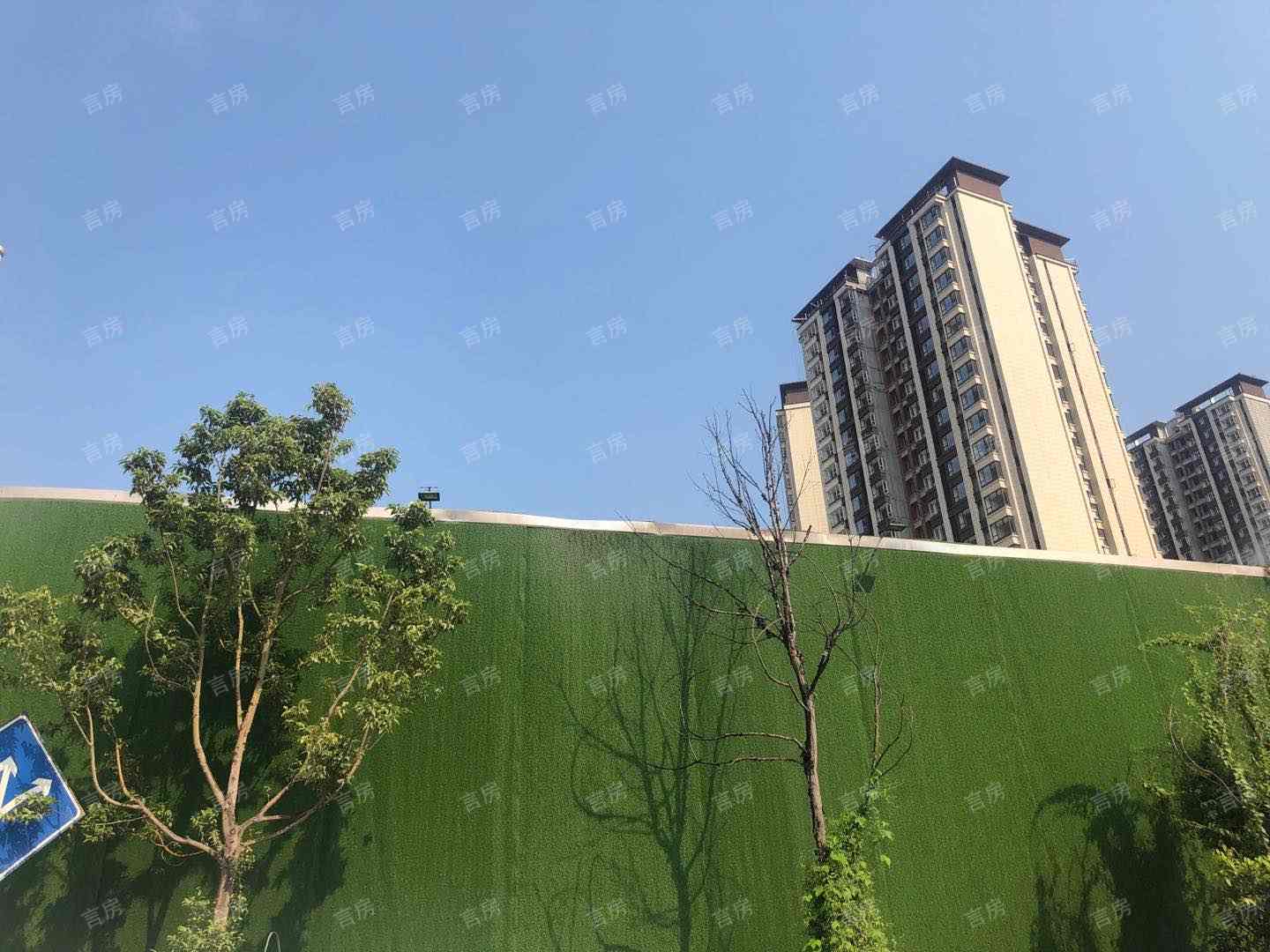 德阳绿地智慧公园城实景图