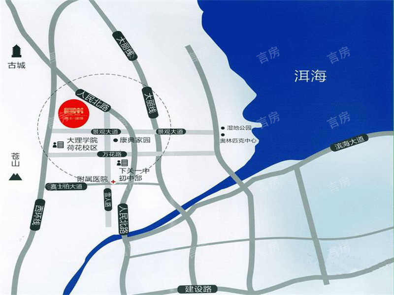 惠丰瑞城位置图