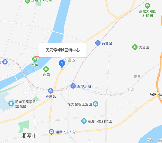 天元锦峰城位置图