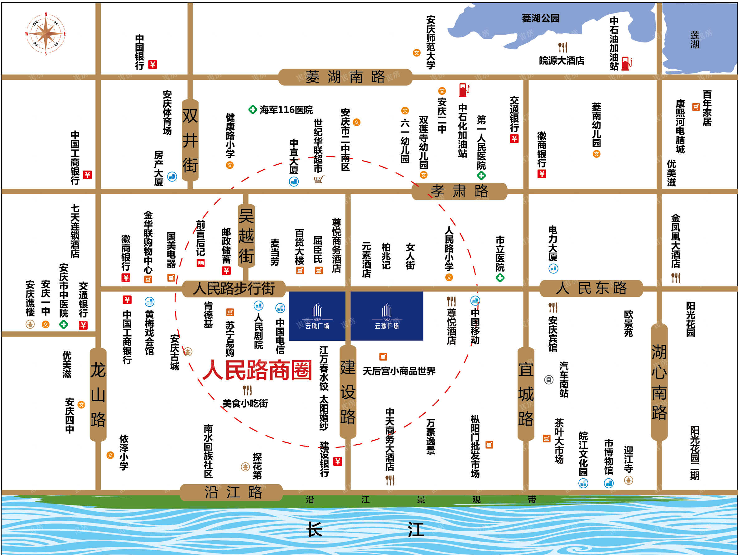 世纪华联·云珠广场位置图