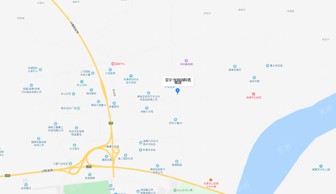 玺宇·悦城国际位置图
