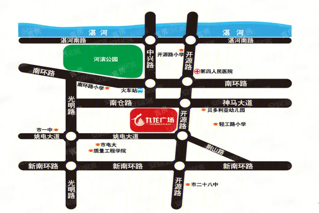 九龙广场位置图