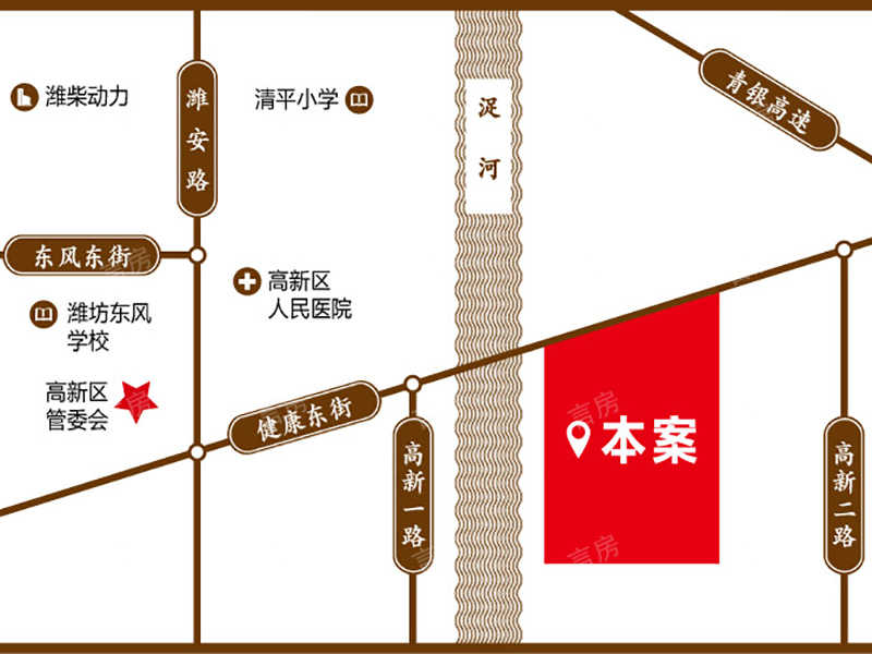 翔凯上城浞府位置图