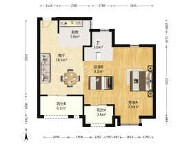 房子纯白坯，全新，好楼层，看房提前联系就可以。